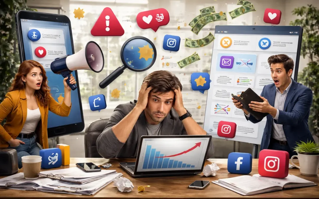 8 Biggest Digital Marketing Mistakes Small Businesses Make (And How to Fix Them)